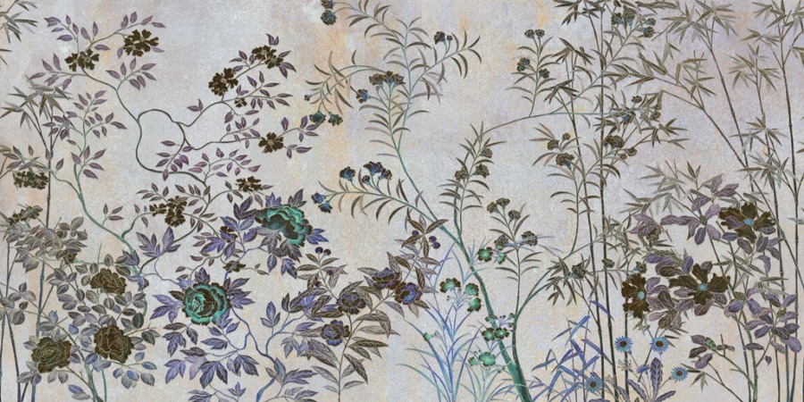 Květinový motiv tapety ve větru Vibrant Twigs - číslo obrázku 2