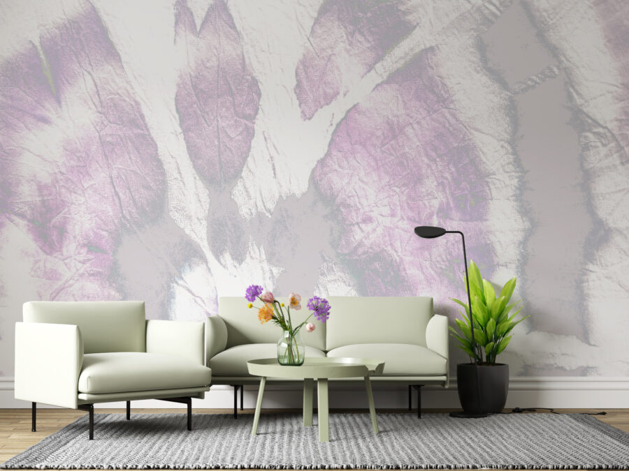 Jasné abstraktní barvy na zeď Purple Abstract - hlavní obrázek produktu