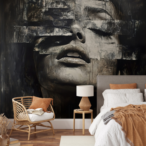 Nástěnná umělecká vize ženy