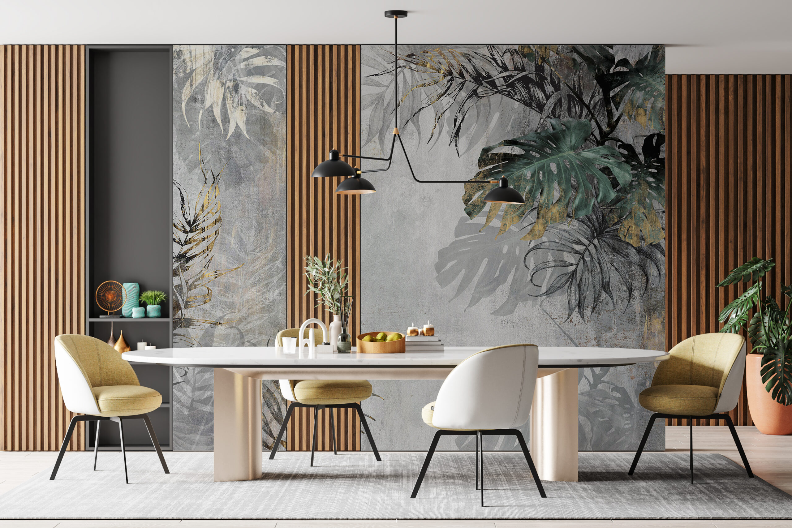 Nástěnná malba Exotická harmonie