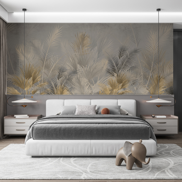 Nástěnná malba Elegantní palmové listy