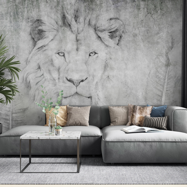 Nástěnná malba Lví oko