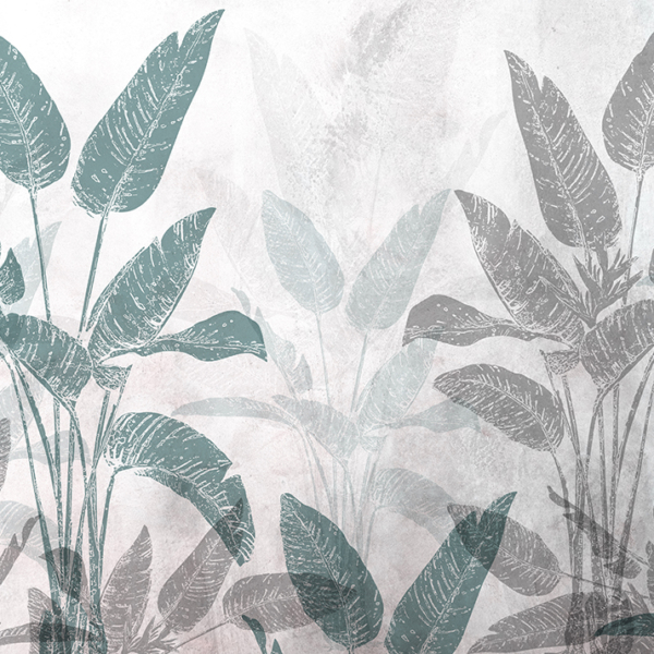 Nástěnná malba Banánové listy