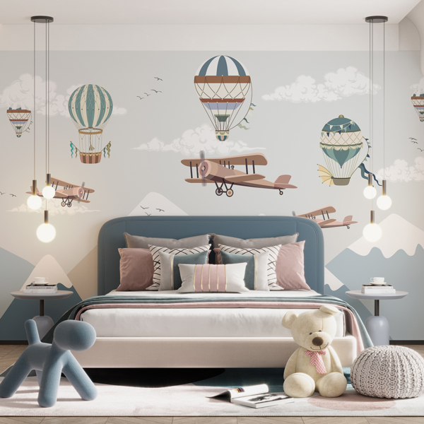 Fototapeta Letadla v horách