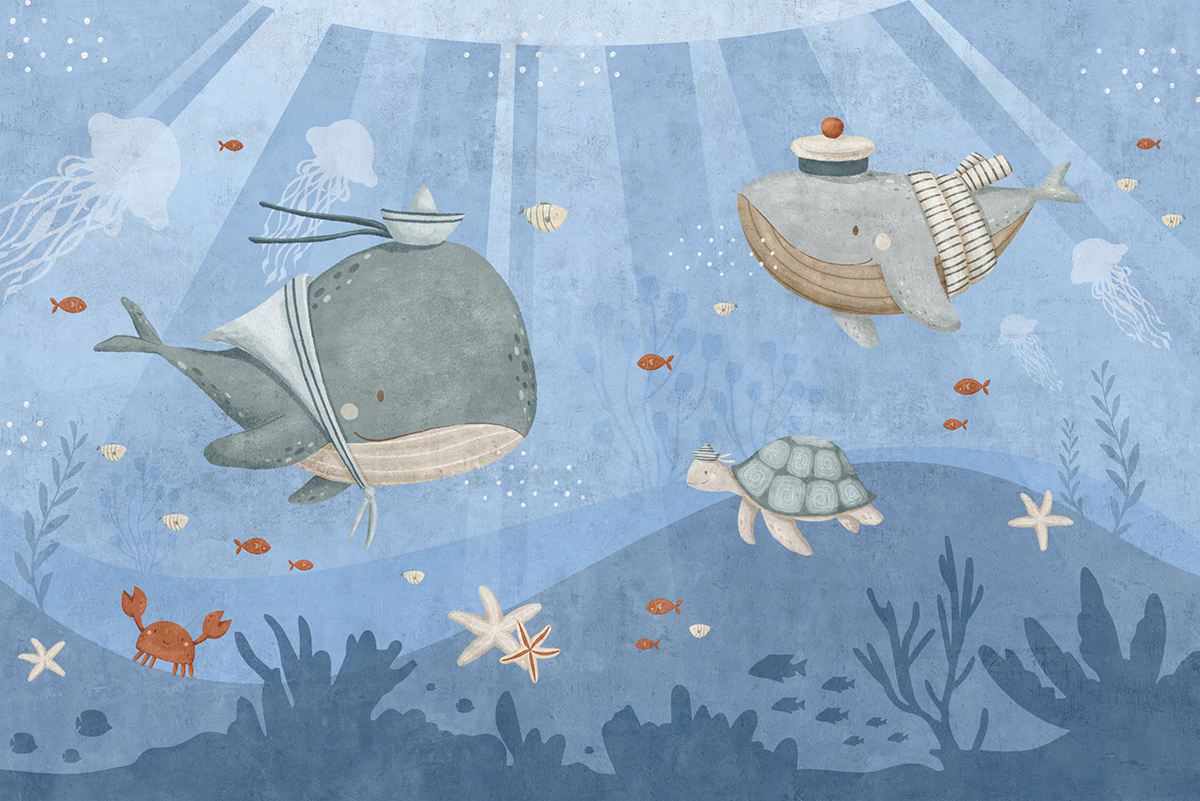 Fototapeta Spící delfíni - Obrázek 53