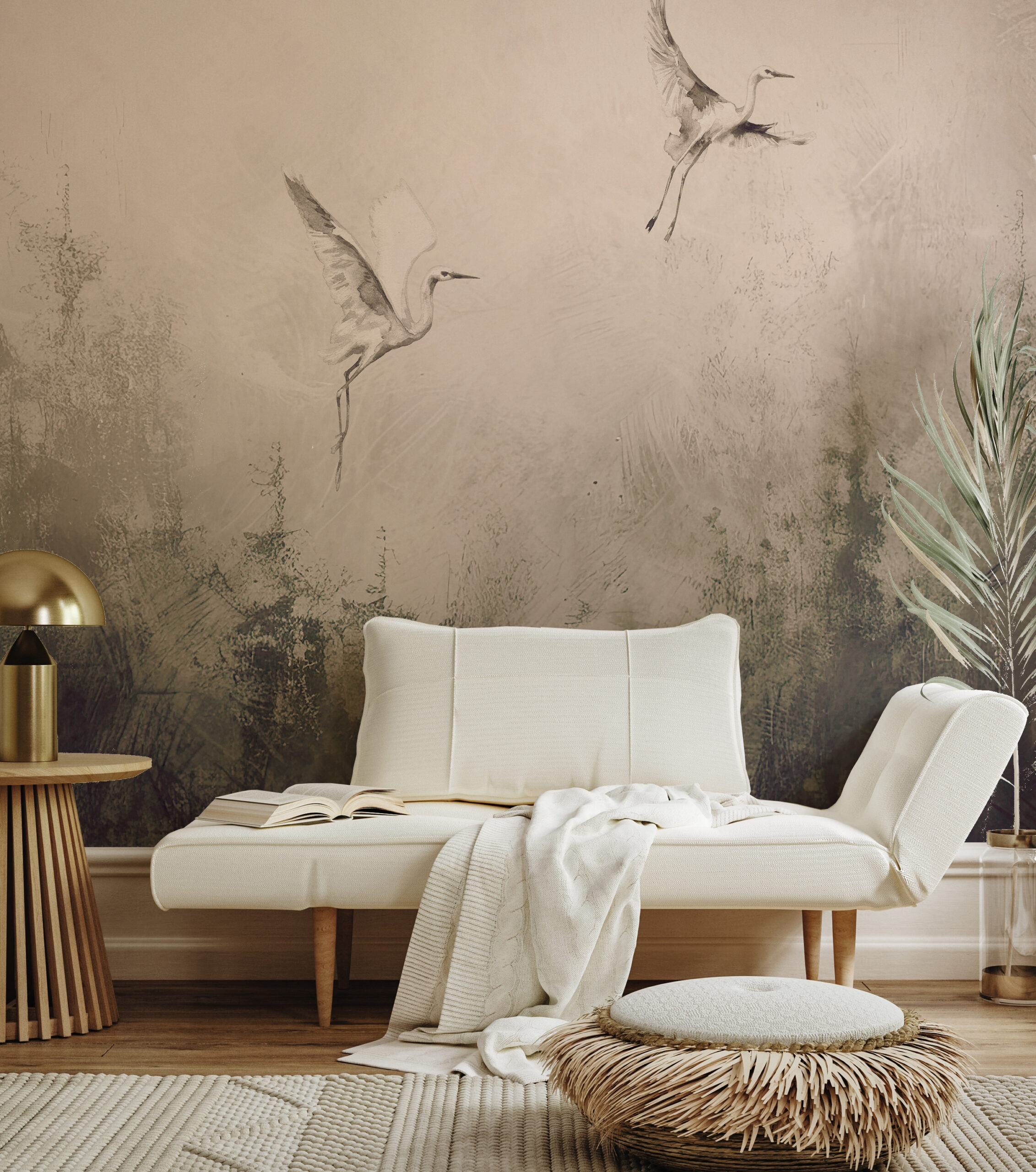 Majestátní ptáci v letu