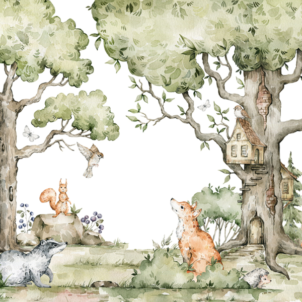 Fototapeta Forest Meeting