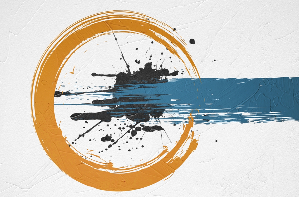 Fotapeta-Pomaranczowe-Kolo_2175323185-1