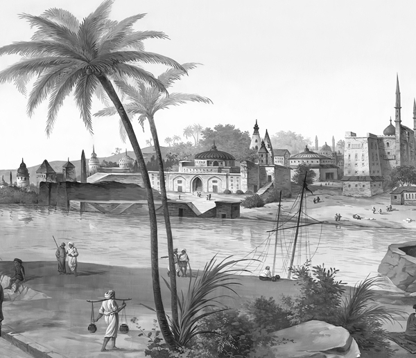 Nástěnná malba Arabské pobřeží