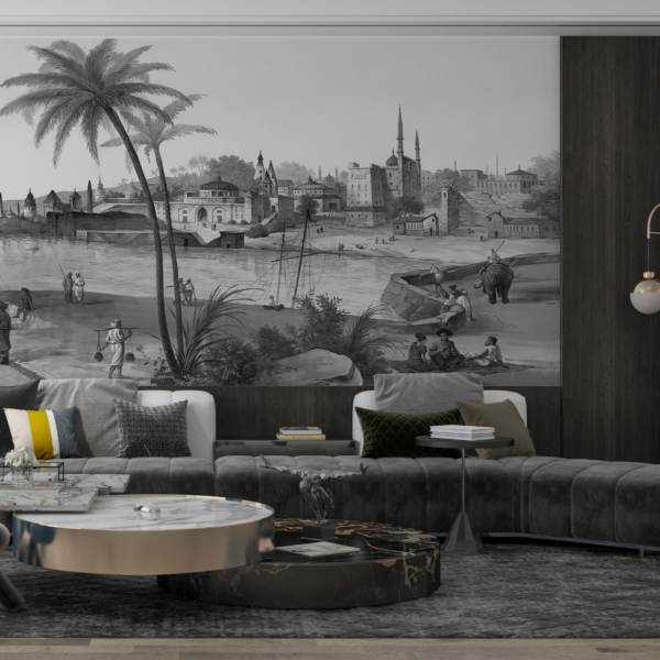 Nástěnná malba Arabské pobřeží