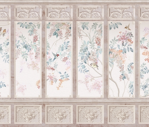 Nástěnná barokní kolonáda