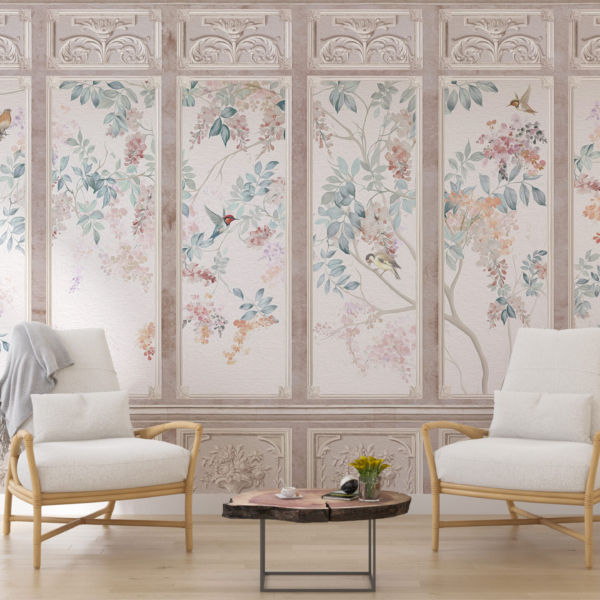 Nástěnná barokní kolonáda