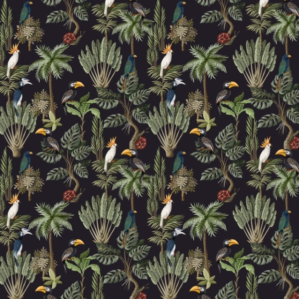 Nástěnná malba Bílí papoušci