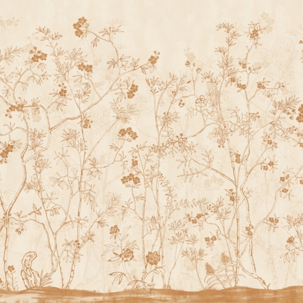 Nástěnná malba Brown Meadow