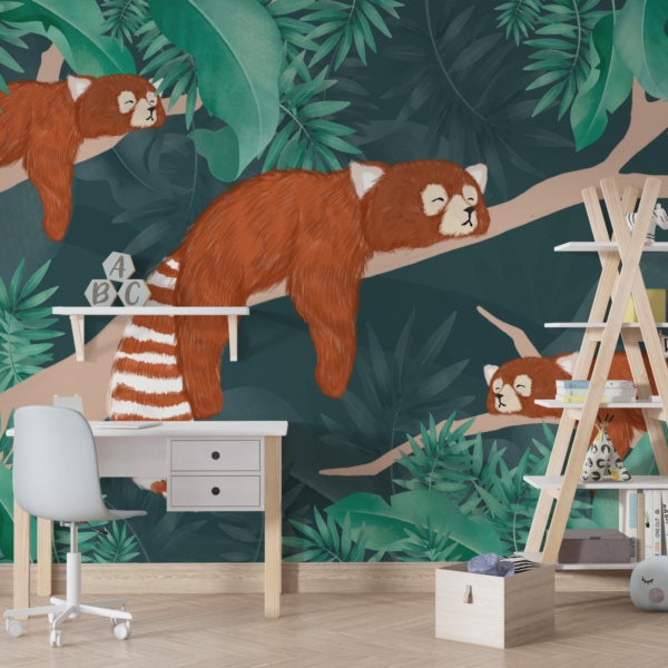 Fototapeta Hnědí lemuři