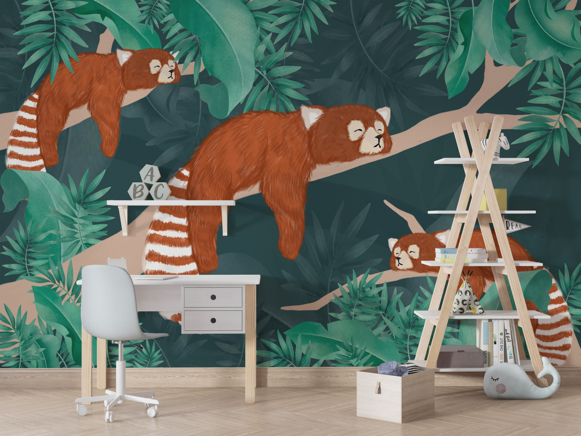 Fototapeta Hnědí lemuři