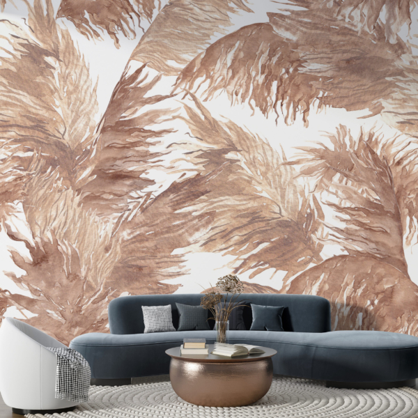 Fototapeta Hnědé listy