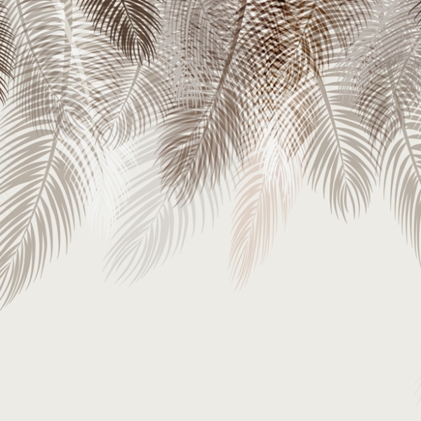 Fototapeta Hnědé listy