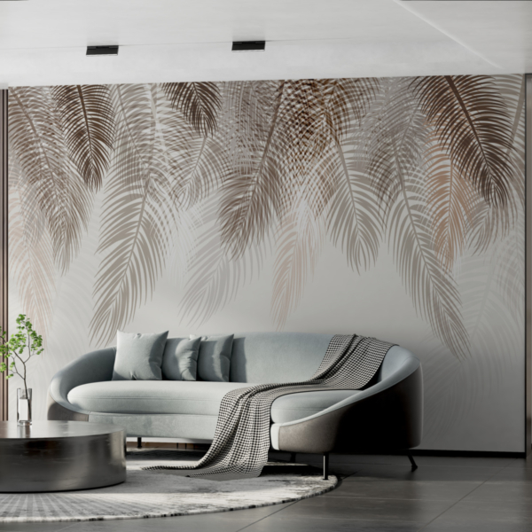 Fototapeta Hnědé listy