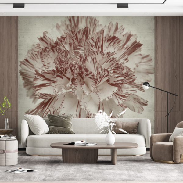 Nástěnná malba Brown Carnation