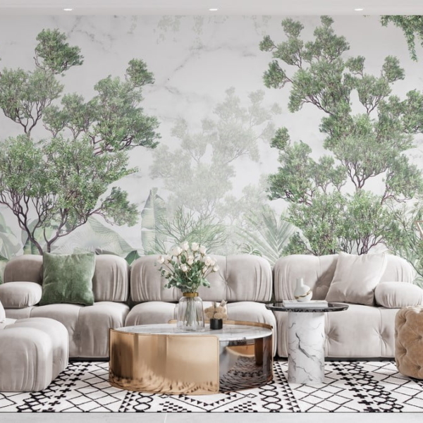 Svěží tropické rostliny tapety