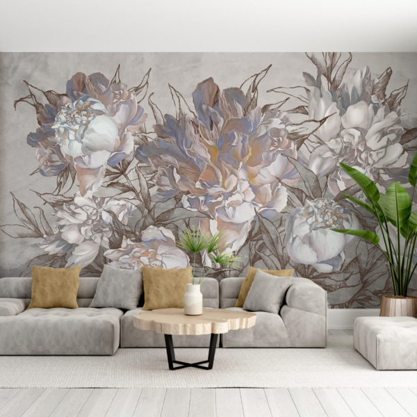 Fototapeta Kytice bílých růží