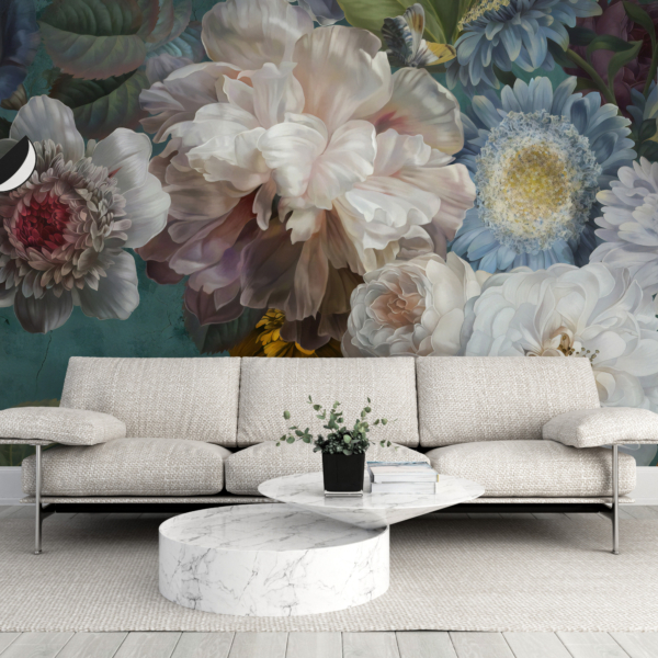 Nástěnná malba Kytice květin