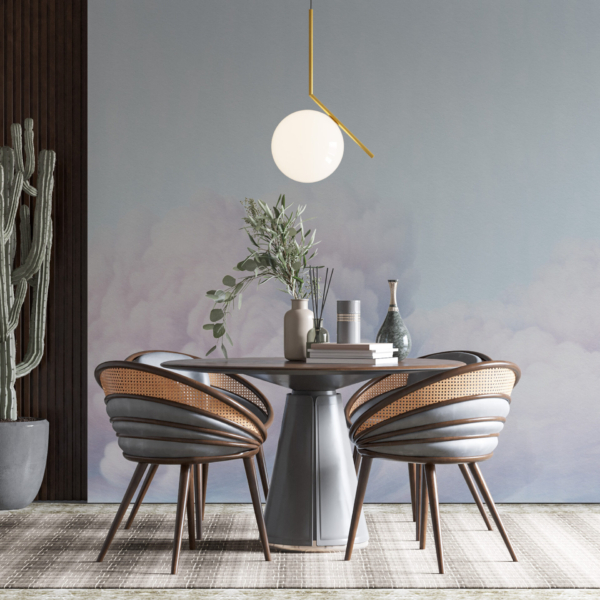 Nástěnná malba kopulovitých mraků