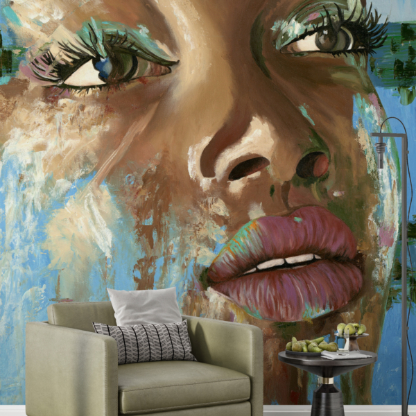 Fototapeta Tmavá pleť dívka