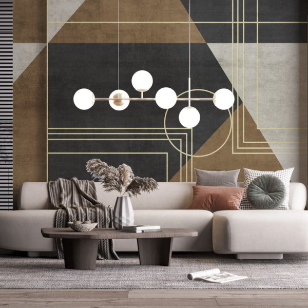 Geometrické tapety Charm