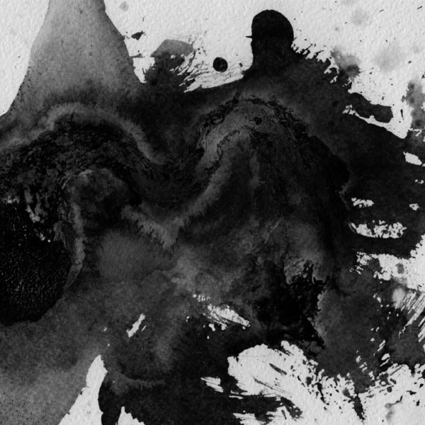 Nástěnná malba Black Blob