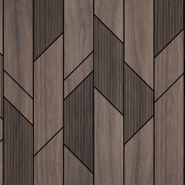 Nástěnná malba Chocolate Geometry