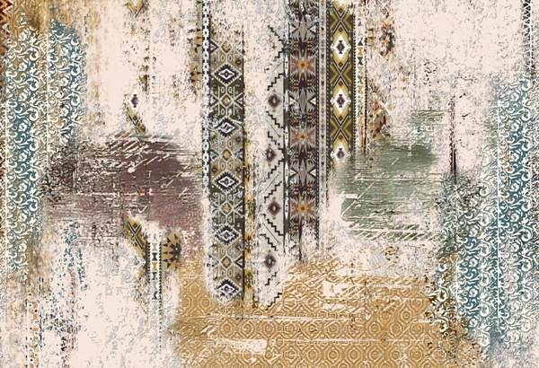 Nástěnná malba Antická mozaika