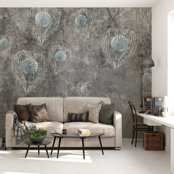 Nástěnná malba Delicate Grey