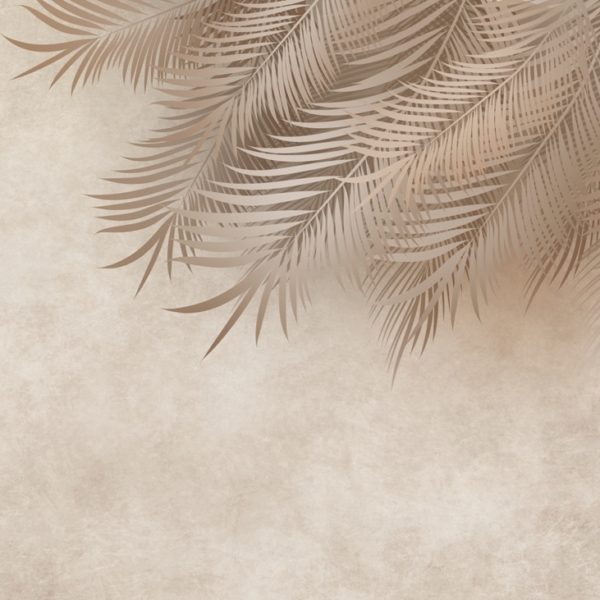 Nástěnná malba Dlouhé palmové listy