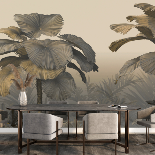 Fototapeta Tropické stromy 3D