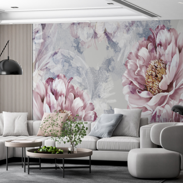 Fototapeta Velké květy pivoněk