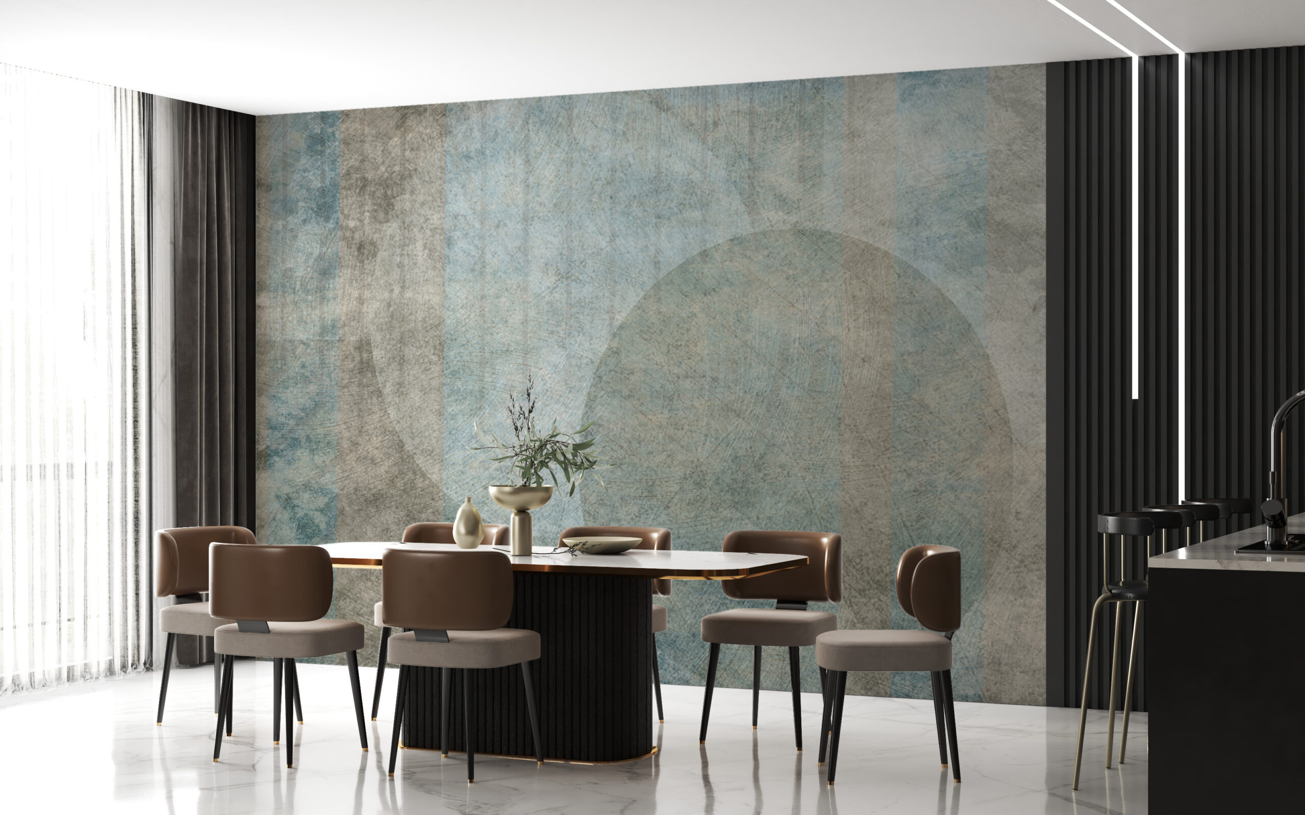 Nástěnná malba Dvě kola