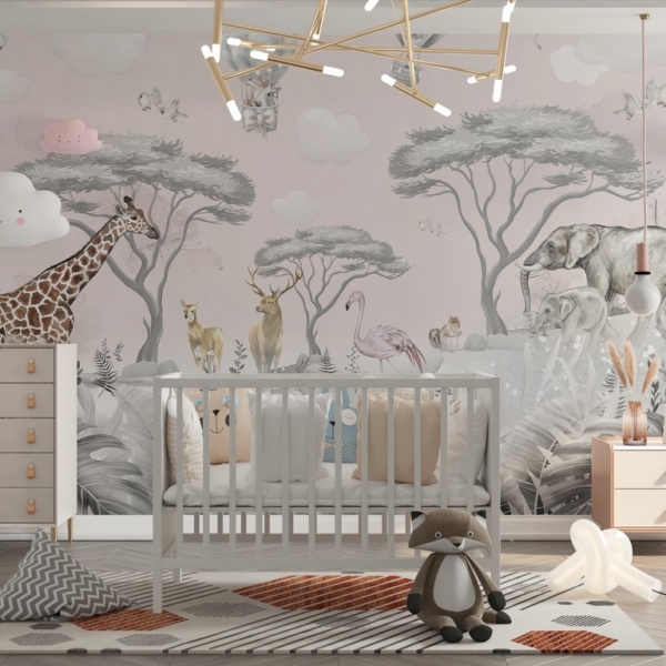 Fototapeta Divoká zvířata pro děti