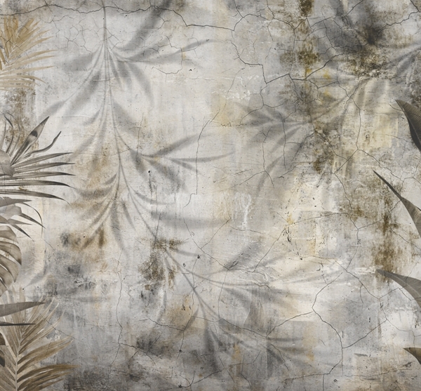 Nástěnná malba džungle na zdi