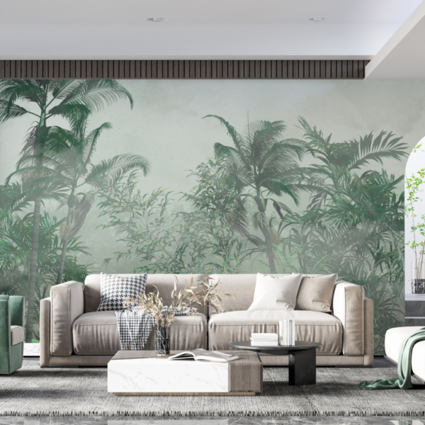 Nástěnná malba Exotická mlha