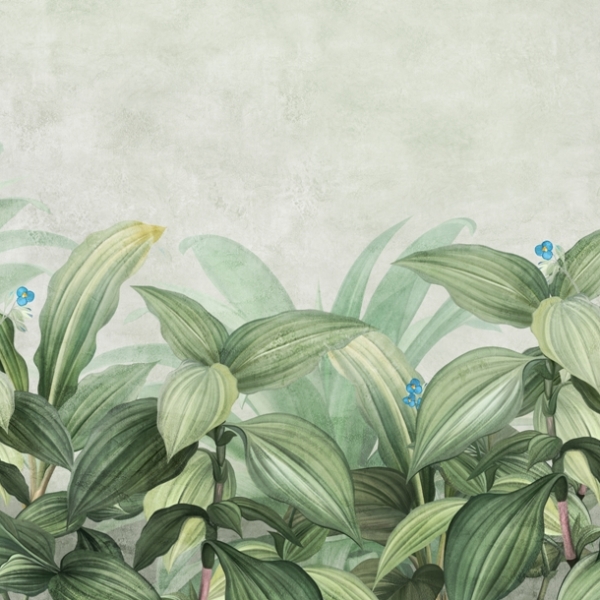 Nástěnná malba Exotická tráva