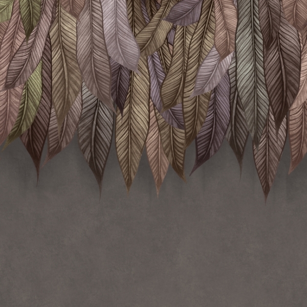 Nástěnná malba Exotické visící listy