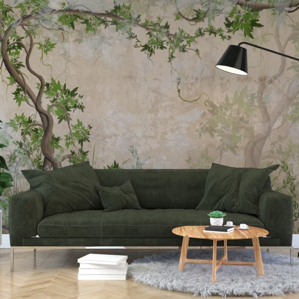 Nástěnná malba Exotické liány