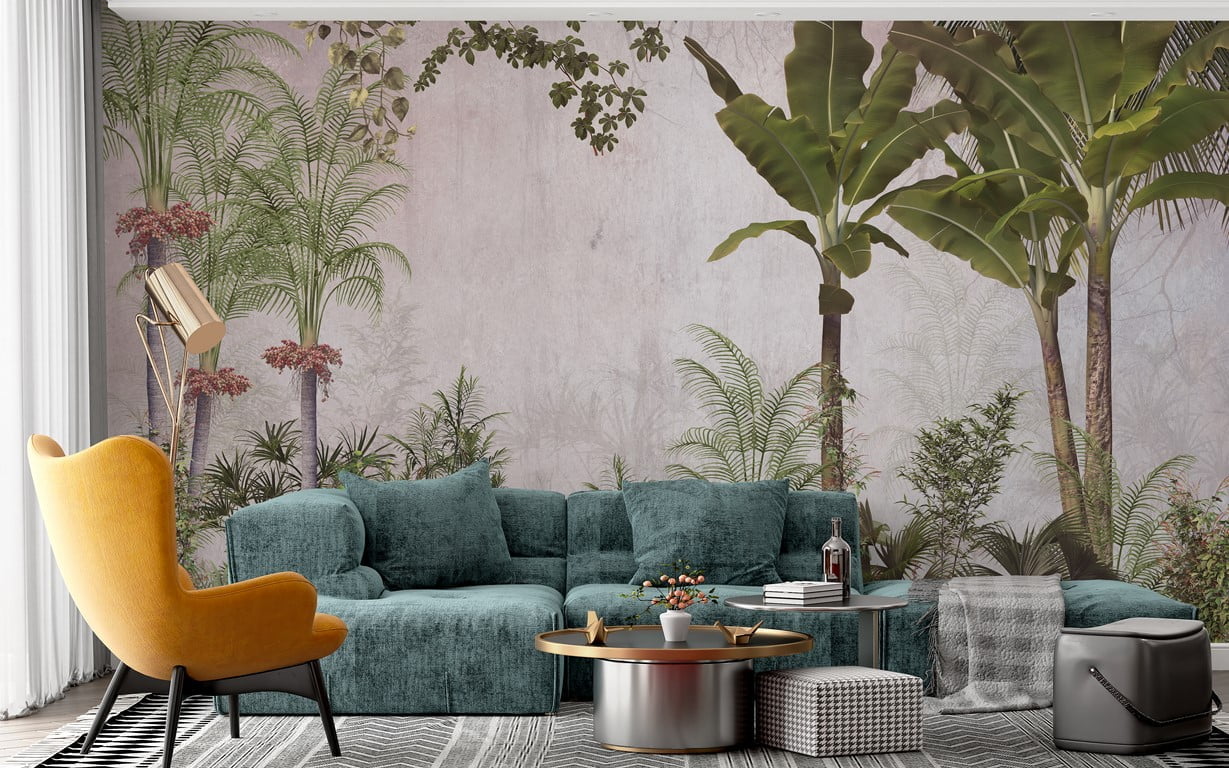 Nástěnná exotika za mlhou