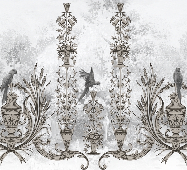 Nástěnná malba Elegantní motiv