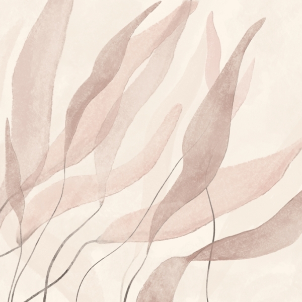 Tapety vlnité listy