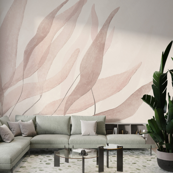 Tapety vlnité listy