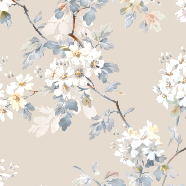 Nástěnná malba White Flower Branch