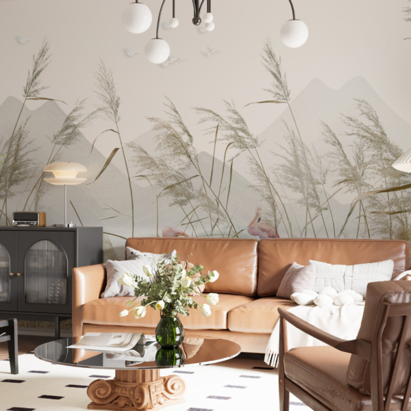 Nástěnná malba Mountain Lake